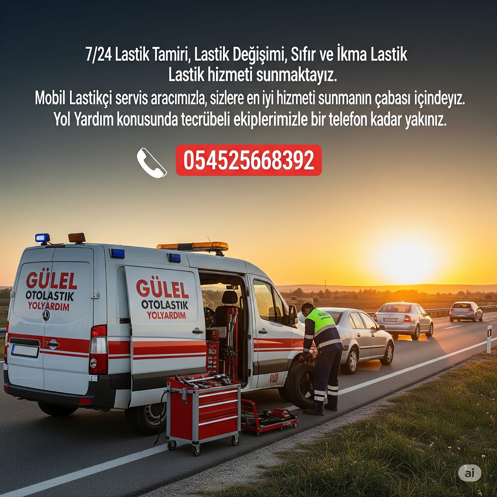 Gülel Oto Lastik Yol Yardım